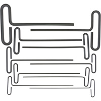 Loop T-Handle Hex Key Set, 10 Pcs., Imperial Solutions industrielles ALPHA
