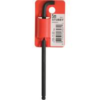 Long-Arm Hex Key Wrench, Ball End, 5 mm x 119 mm L, L Shape Solutions industrielles ALPHA