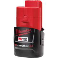 M12 Redlithium 3.0 Compact Battery Pack, Lithium-Ion, 12 V, 3.0 Ah Solutions industrielles ALPHA