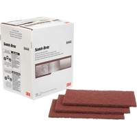 Scotch-Brite Extra-Duty Hand Pad, Aluminum Oxide, 9" x 6", Fine Grit Solutions industrielles ALPHA