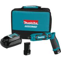 Trousse de tournevis &agrave; chocs, 1/4", 220 lb-po Couple max., 7,2 V, Lithium-ion Solutions industrielles ALPHA