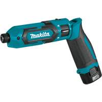 Trousse de tournevis &agrave; chocs, 1/4", 220 lb-po Couple max., 7,2 V, Lithium-ion Solutions industrielles ALPHA