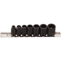 Jeu de douilles magn&eacute;tiques, 7 Mcx, Chocs, Prise de 1/4" Solutions industrielles ALPHA