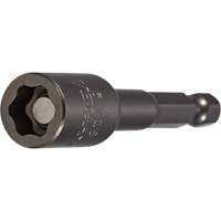Lobular Nutsetter, 1/4" Tip, 1/4" Drive, 2-9/16" L, Magnetic Solutions industrielles ALPHA