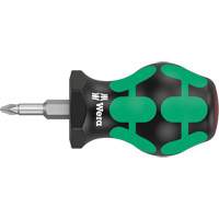 Stubby Phillips Screwdriver, #1, 4" L, Plastic Handle Solutions industrielles ALPHA