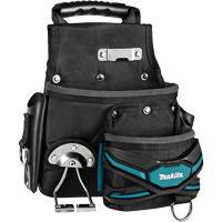 TH3 Roofer & General-Purpose Pouch, Multiple Tool Holder, Leather/Polyester/Polypropylene, 2 Pockets Solutions industrielles ALPHA