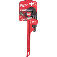 Cl&eacute; &agrave; tuyau, Cap des m&acirc;choires 1-1/2", Longueur 10", Fini Rev&ecirc;tement en poudre, Prise Ergonomique Solutions industrielles ALPHA