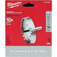 Scies-cloches au carbure monobloc, 4", Profondeur de la coupe de 3/16" Solutions industrielles ALPHA