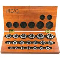 DRILLCO Hex Threading Die Set, 20 Pieces Solutions industrielles ALPHA