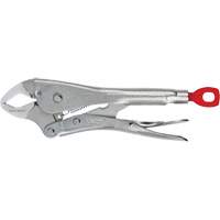 Torque Lock MaxBite Locking Pliers, 10" Length, Curved Jaw Solutions industrielles ALPHA