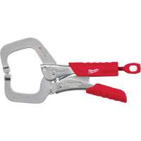 Torque Lock Locking Pliers with Regular Jaws & Grip, 6" Length, C-Clamp Solutions industrielles ALPHA