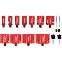 Plumber's Bi-Metal Hole Saw Set, 17 Pieces Solutions industrielles ALPHA
