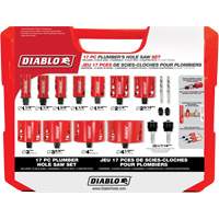 Plumber's Bi-Metal Hole Saw Set, 17 Pieces Solutions industrielles ALPHA