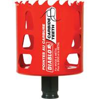 Scie cloche pour bois et m&eacute;tal, 2-9/16", Profondeur de la coupe 2-3/8", Carbure Solutions industrielles ALPHA