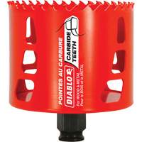 Scie cloche pour bois et m&eacute;tal, 3-1/4", Profondeur de la coupe 2-3/8", Carbure Solutions industrielles ALPHA