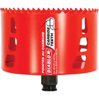 Scie cloche pour bois et m&eacute;tal, 4-1/4", Profondeur de la coupe 2-3/8", Carbure Solutions industrielles ALPHA