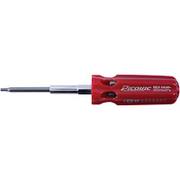 Hex-Calibre Metric Multi-Bit Screwdriver, Plastic Handle Solutions industrielles ALPHA