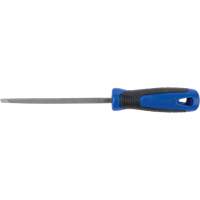 Slim Taper File With Handle, Triangle, 6", Single Solutions industrielles ALPHA