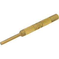 Brass Pin Punch, 3/16" Dia. x 4" L Solutions industrielles ALPHA