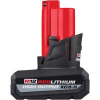 Batterie XC5.0 M12 Redlithium High Output, Lithium-ion, 12 V, 5 Ah Solutions industrielles ALPHA
