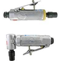 MDGKIT Jeu combin&eacute; 2 en 1 de meuleuse &agrave; rectifier, 1/4", 22000/25000 Tr/min Solutions industrielles ALPHA