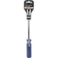 Tournevis &agrave; fente bleu transparent avec bandes, Tige de 5/16", Ronde, Prise en Plastique Solutions industrielles ALPHA
