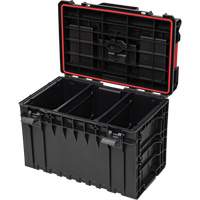Grande boîte &agrave; outils Arx, 23" x 15-1/5" x 16-1/2", Noir Solutions industrielles ALPHA