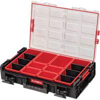 Organisateur tr&egrave;s-grand avec bacs courts Arx, 23" x 15-1/5" x 5", Noir Solutions industrielles ALPHA