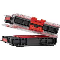Organisateur moyen avec bacs Arx, 10-3/10" x 14-3/10" x 3", Noir Solutions industrielles ALPHA