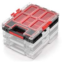 Organisateur moyen avec bacs Arx, 10-3/10" x 14-3/10" x 3", Noir Solutions industrielles ALPHA