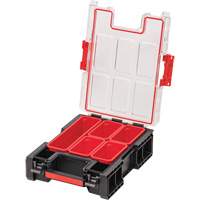 Organisateur moyen haut avec bacs Arx, 10-2/5" x 14-3/10" x 4-1/5", Noir Solutions industrielles ALPHA