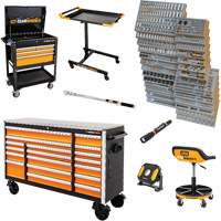 MEGAMOD Master Mechanics Tool Set in Premium Modular Foam Trays with Tool Storage, 1268 Pieces Solutions industrielles ALPHA