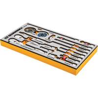 MEGAMOD Master Mechanics Tool Set in Premium Modular Foam Trays with Tool Storage, 1268 Pieces Solutions industrielles ALPHA