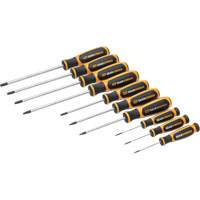 Torx&reg; Dual Material Screwdriver Set in Foam Storage Tray, 10 Pcs. Solutions industrielles ALPHA