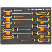 Torx&reg; Dual Material Screwdriver Set in Foam Storage Tray, 10 Pcs. Solutions industrielles ALPHA