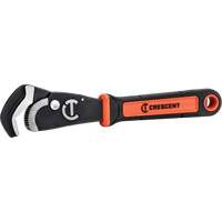 Self-Adjusting Dual Material Pipe Wrench, 1-1/2" Jaw Capacity, 12" Long, Black Oxide Finish, Cushion Handle Solutions industrielles ALPHA