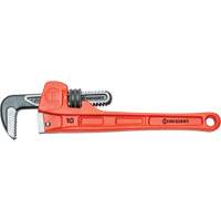 SLIM JAW Pipe Wrench, 1-9/10" Jaw Capacity, 10" Long, Powder Coated Finish, Non-Ergonomic Handle Solutions industrielles ALPHA