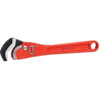Self-Adjusting Pipe Wrench, 1-1/2" Jaw Capacity, 12" Long, Powder Coated Finish, Non-Ergonomic Handle Solutions industrielles ALPHA