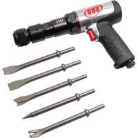Ensemble de marteau pneumatique avec ciseau 5 mcx, 2,66 pi, cu/min, 1/4" NPT, 2600 coups/min, 3/4" x 3" (19mm x 76mm) Solutions industrielles ALPHA