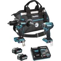 Ensemble 2 outils &agrave; moteur sans balai XGT, 40 V Solutions industrielles ALPHA