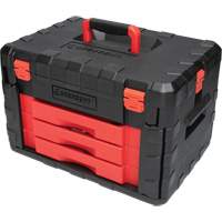 1/4", 3/8" & 1/2" Mechanics Hand Tool Set with 3-Drawer Storage Case Solutions industrielles ALPHA