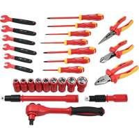 Jeu d'outils isol&eacute;s, 1000 V, 28 M Solutions industrielles ALPHA