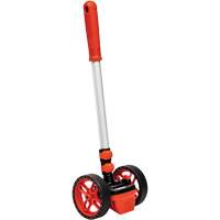 SAE Dual Wheel Measuring Wheel, 4"/10.16 cm, 9999' Range, Inches/Feet Solutions industrielles ALPHA