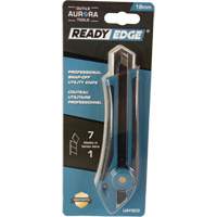 Couteau professionnel de 18 mm, Acier inoxydable, Robuste, Prise en Caoutchouc Solutions industrielles ALPHA