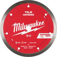 Lame diamant&eacute;e continue pour tuile DIAMOND MAX Solutions industrielles ALPHA