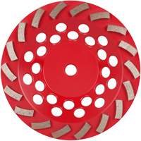 Meule boisseau diamant&eacute;e &agrave; 18 segments Turbo DIAMOND MAX Solutions industrielles ALPHA