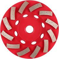 Meule boisseau diamant&eacute;e &agrave; 12 segments Turbo DIAMOND MAX Solutions industrielles ALPHA