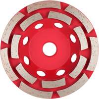 Meule boisseau diamant&eacute;e &agrave; rang&eacute;e double DIAMOND MAX Solutions industrielles ALPHA