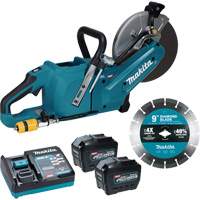 40Vmax XGT Brushless Power Cutter with 8.0Ah Batteries Kit, 9", 40 V Solutions industrielles ALPHA