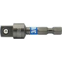 Adaptateur de douille &agrave; chocs Impactech, 1/4" Prise, Dimension m&acirc;le 3/8", 2" lo Solutions industrielles ALPHA